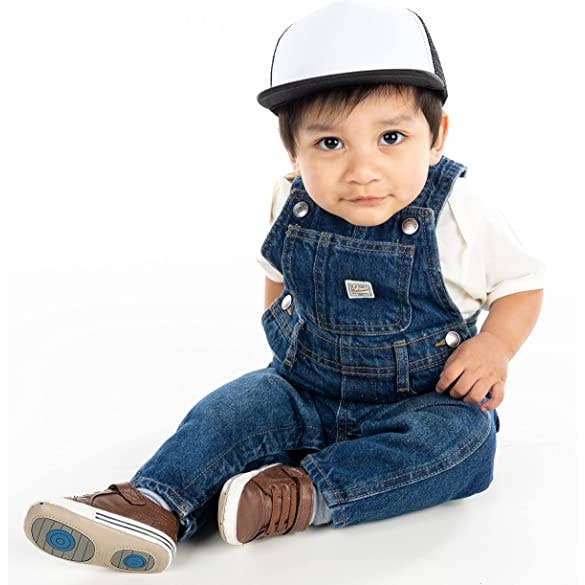 Funky Junque - Vente Chapeau – enfant - Chapeau à bord plat pour enfants/tout-petits/bébés - Noir/blanc8