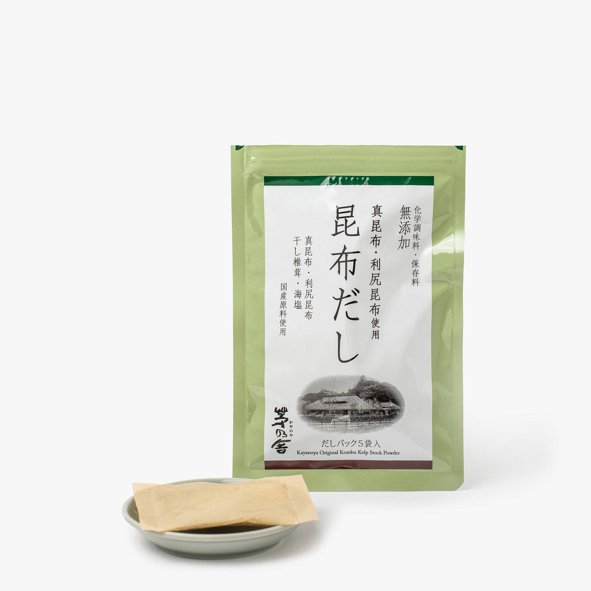 Irasshai - Wholesale Soup - Kombu Dashi Broth 5 Sachets - 30G0