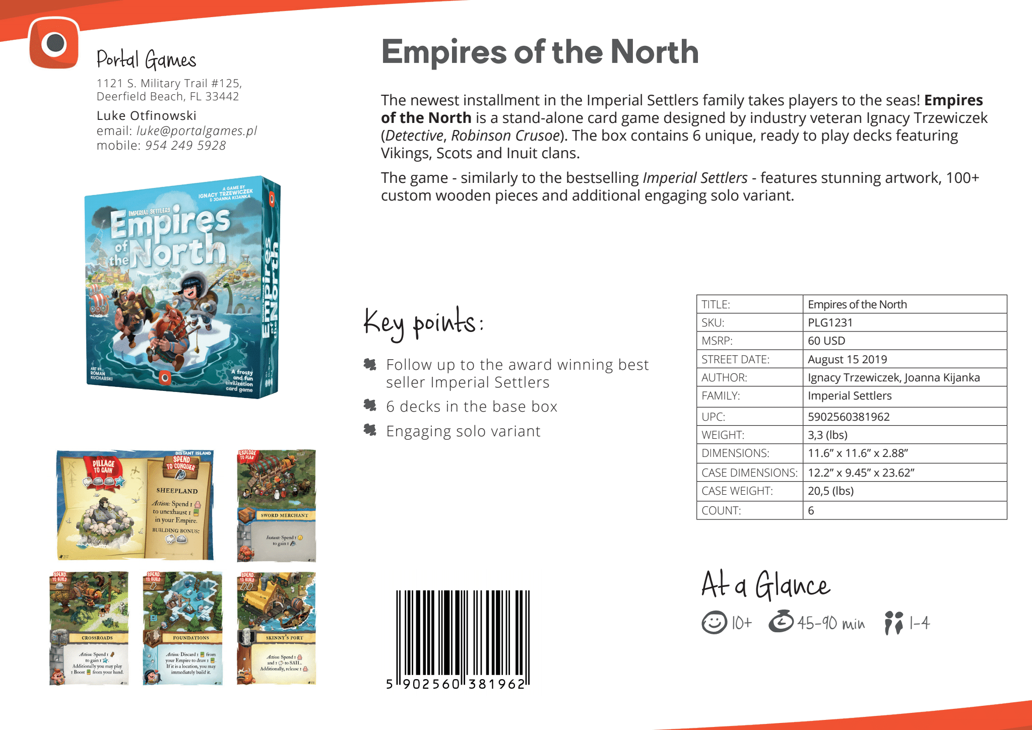 QMDirect - Wholesale Card Game - Imperial Settlers: Empires of the North22