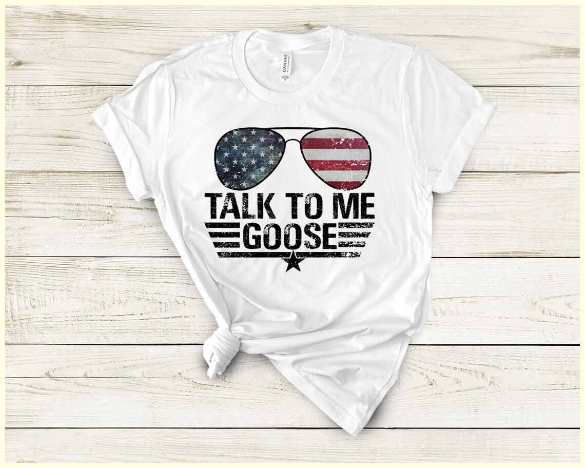 House Of Rodan - Wholesale T-Shirt (Graphic) - Women's - Talk To Me Goose - Fun Summer Movie T- Shirt0