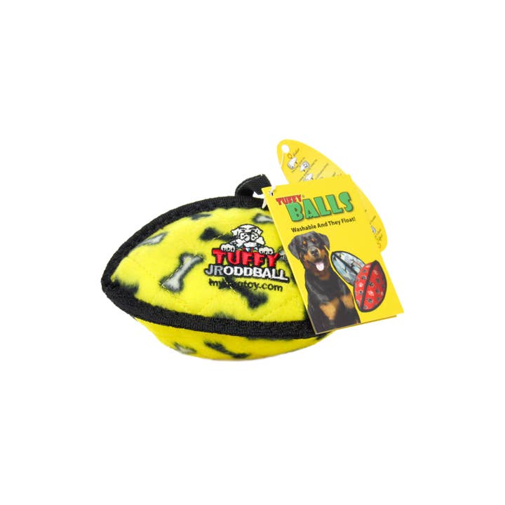 Tuffy Dog Toys - VIP Products - Wholesale Pet Toy - Dog - Tuffy Jr Odd Ball - Yellow Bone, Tough, Durable Dog Toy5