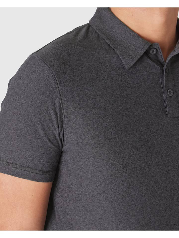 True Classic - Wholesale Polo - Men's - Short Sleeve Shirt | Active | Polo | Dark Heather Tempest