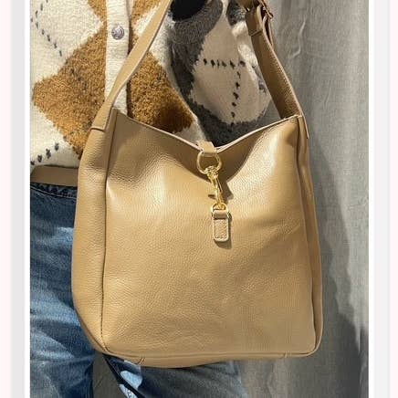 Z et Z - Wholesale Shoulder Bag - Women's - Grained leather shoulder bag2