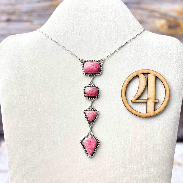 Krush Kandy - Vendita all'ingrosso Collana con ciondolo/pendaglio - Collane a grappolo con lastre di tulite8