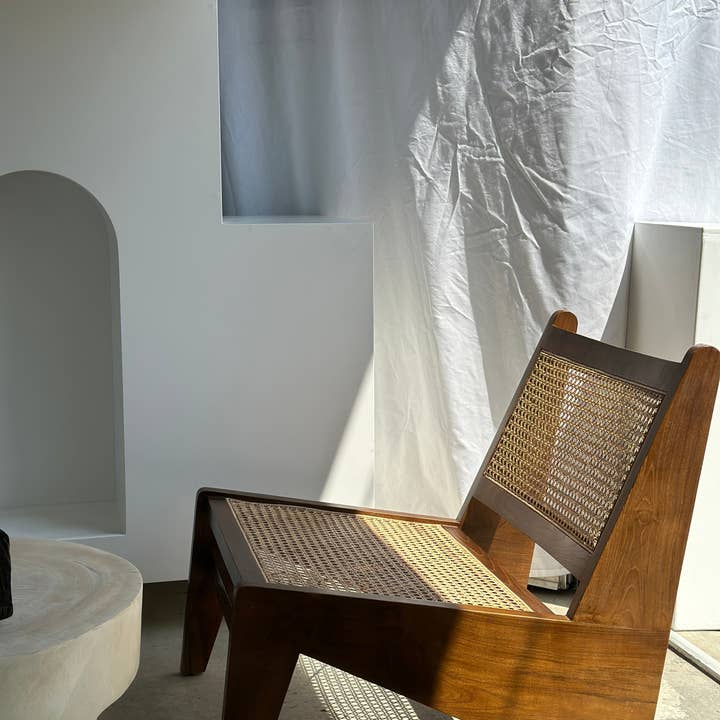 Office Objets - Wholesale Chandelier/Hanging Light - Immense rattan suspension in the shape of a flower, tulip, corolla H:1m; D:1m50131