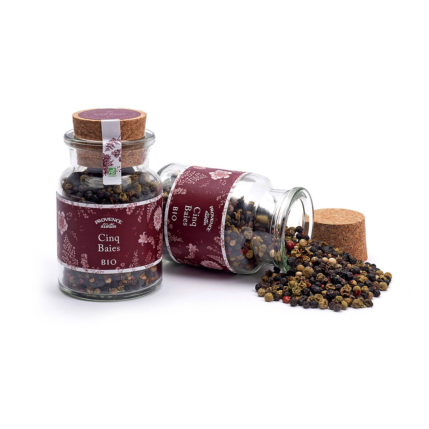PROVENCE D'ANTAN - Wholesale Dried Spice - Five Berries, Organic Grand Cru Spices* - 40g1
