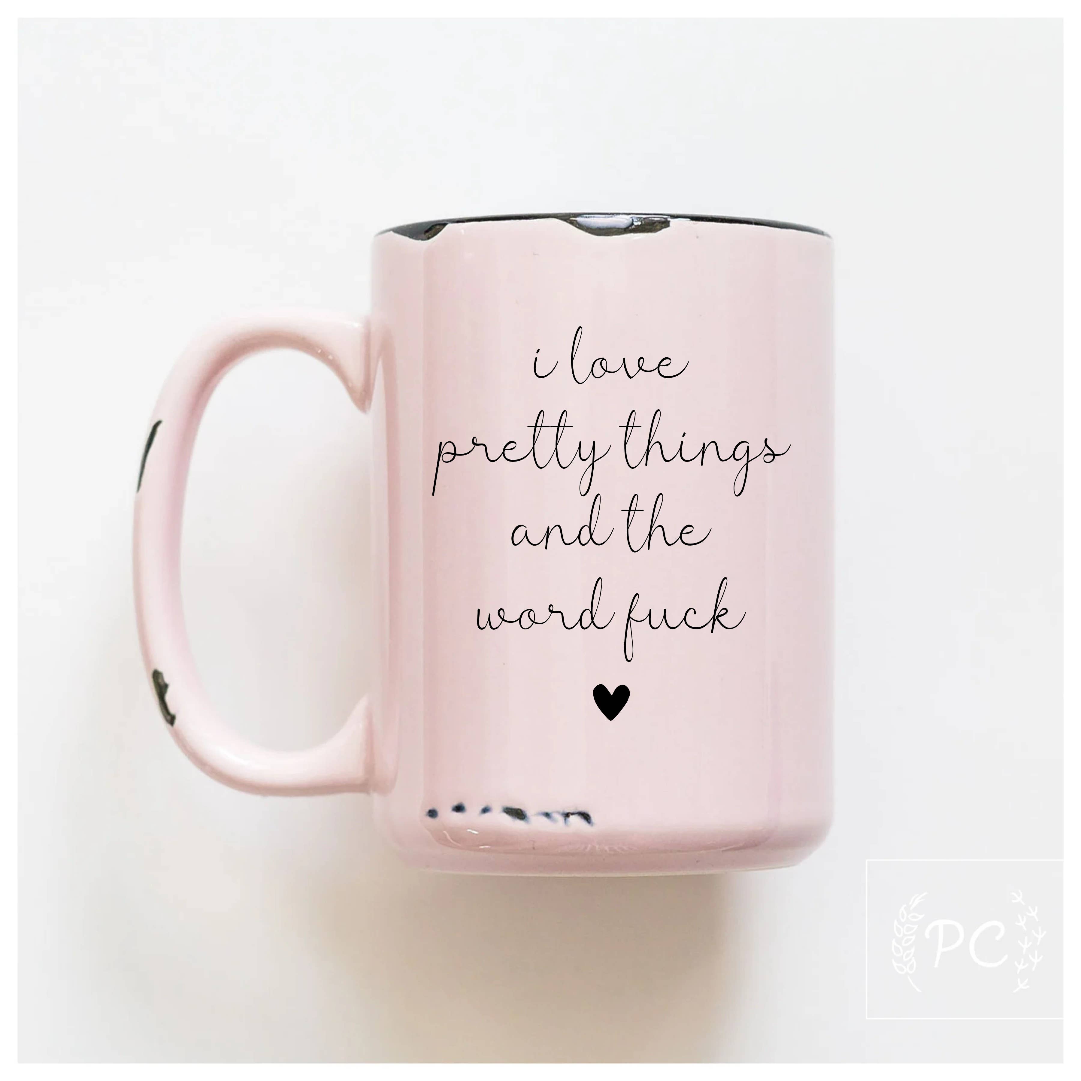 Oakbury Designs - Wholesale Coffee Mug - Pretty Things | 15oz Ceramic Coffee Mug1