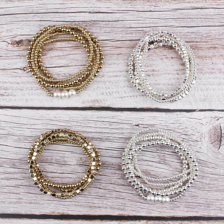 Kate Tuesday Jewelry - Wholesale Jewelry Set - 5 Piece Stretchy Bracelet Sets1