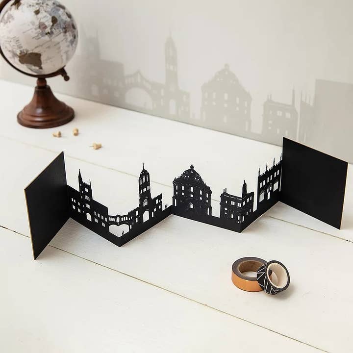 Carte Oxford 3D Papercut per la vendita all'ingrosso da parte di Snapdragon Designs
