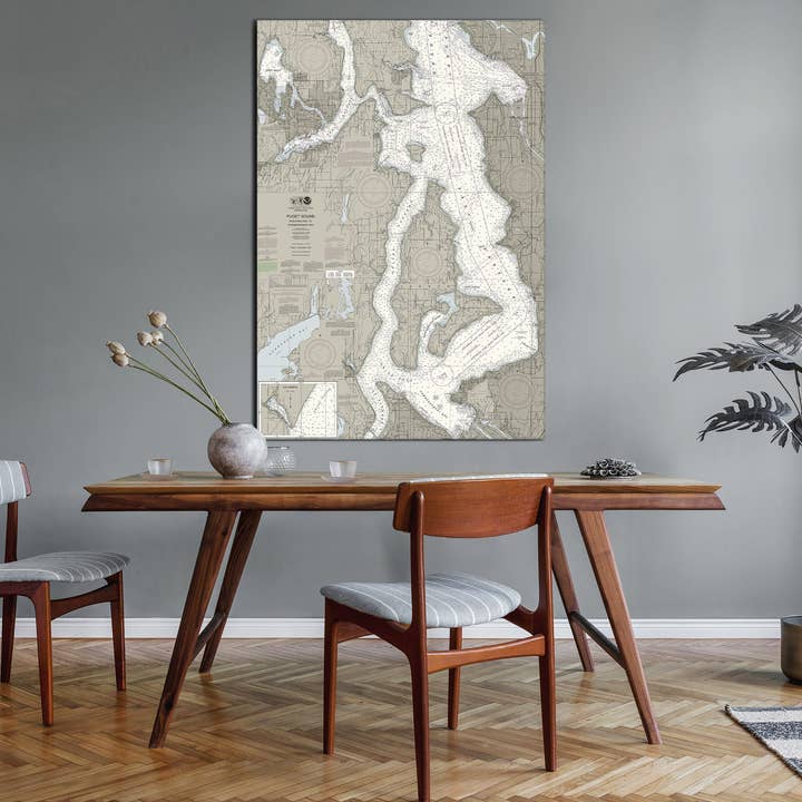 Puget Sound - Shilshole Bay To Commencement Bay for wholesale by The Nautical Chart Co.