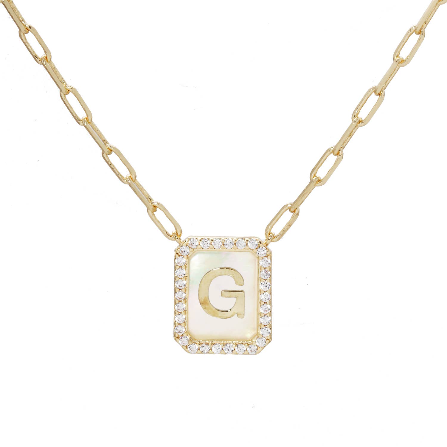 OHBOOBA DESIGN - Wholesale Pendant/Charm Necklace - Gold Plated Initial Necklace12