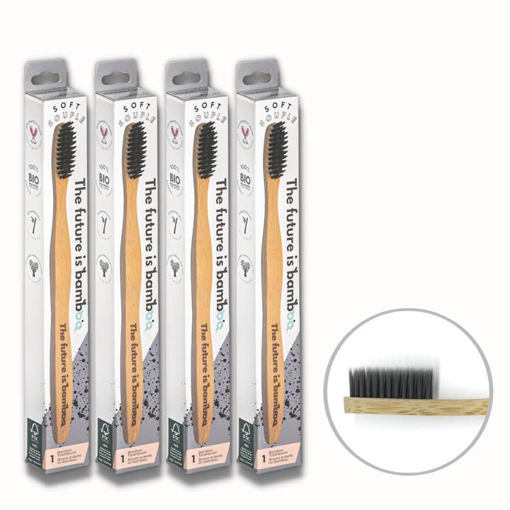 The future is bamboo - Wholesale Toothbrush - Charcoal Toothbrush