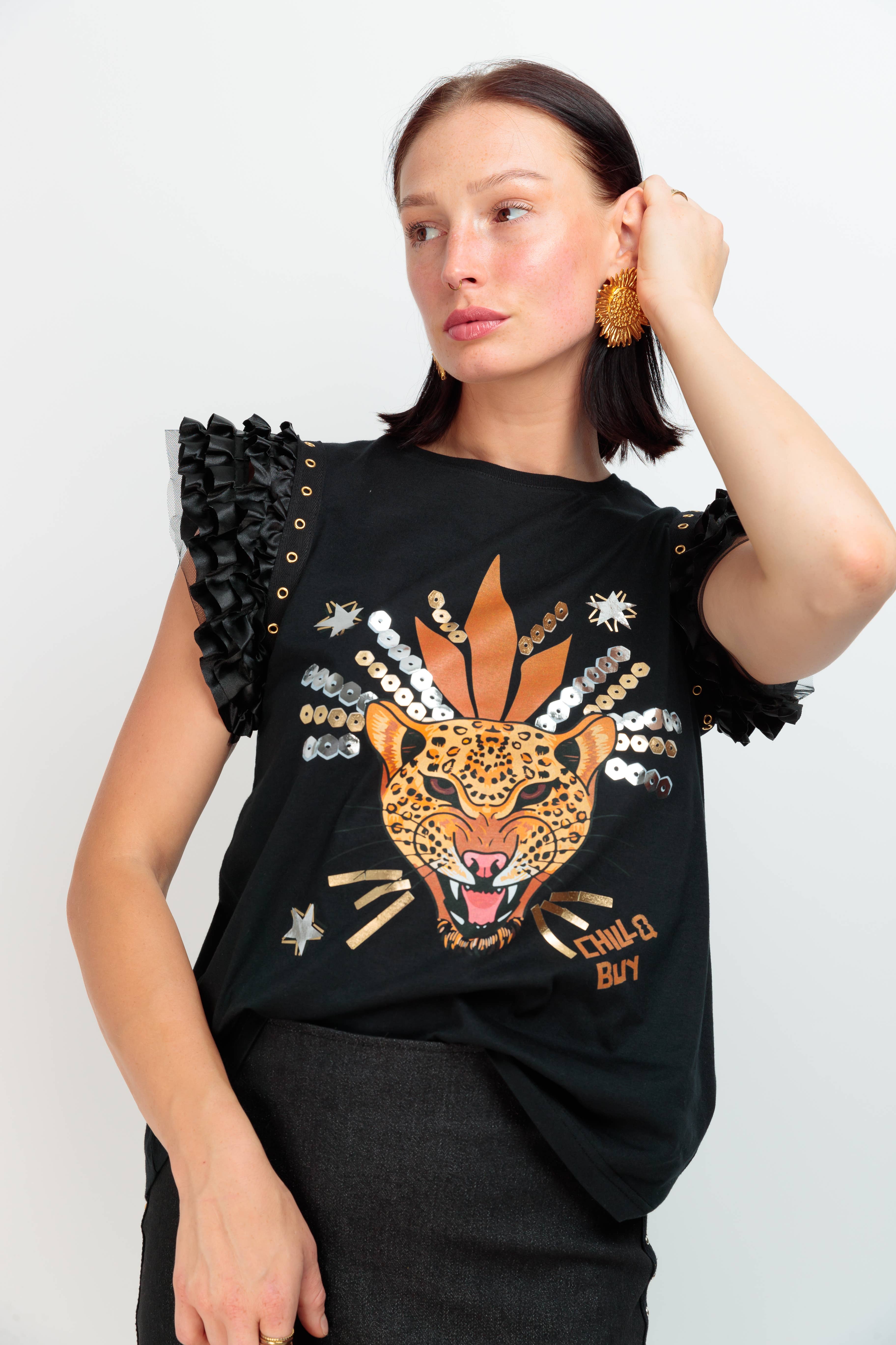 Chill&Buy - Wholesale T-Shirt - Women's - Leonprint Super4 Women's T-Shirt2