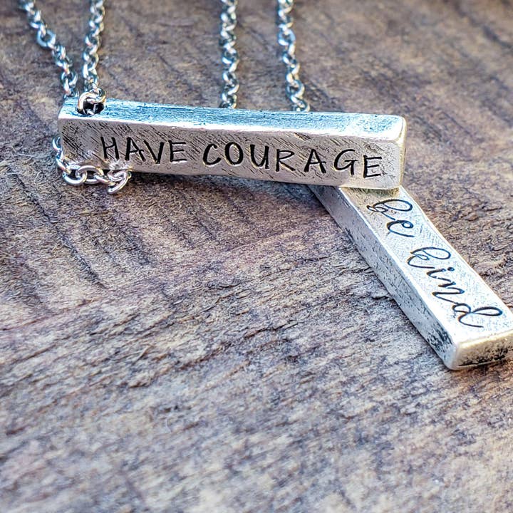 Have Courage & Be Kind for wholesale by LITTLE BLUE BUS JEWELRY