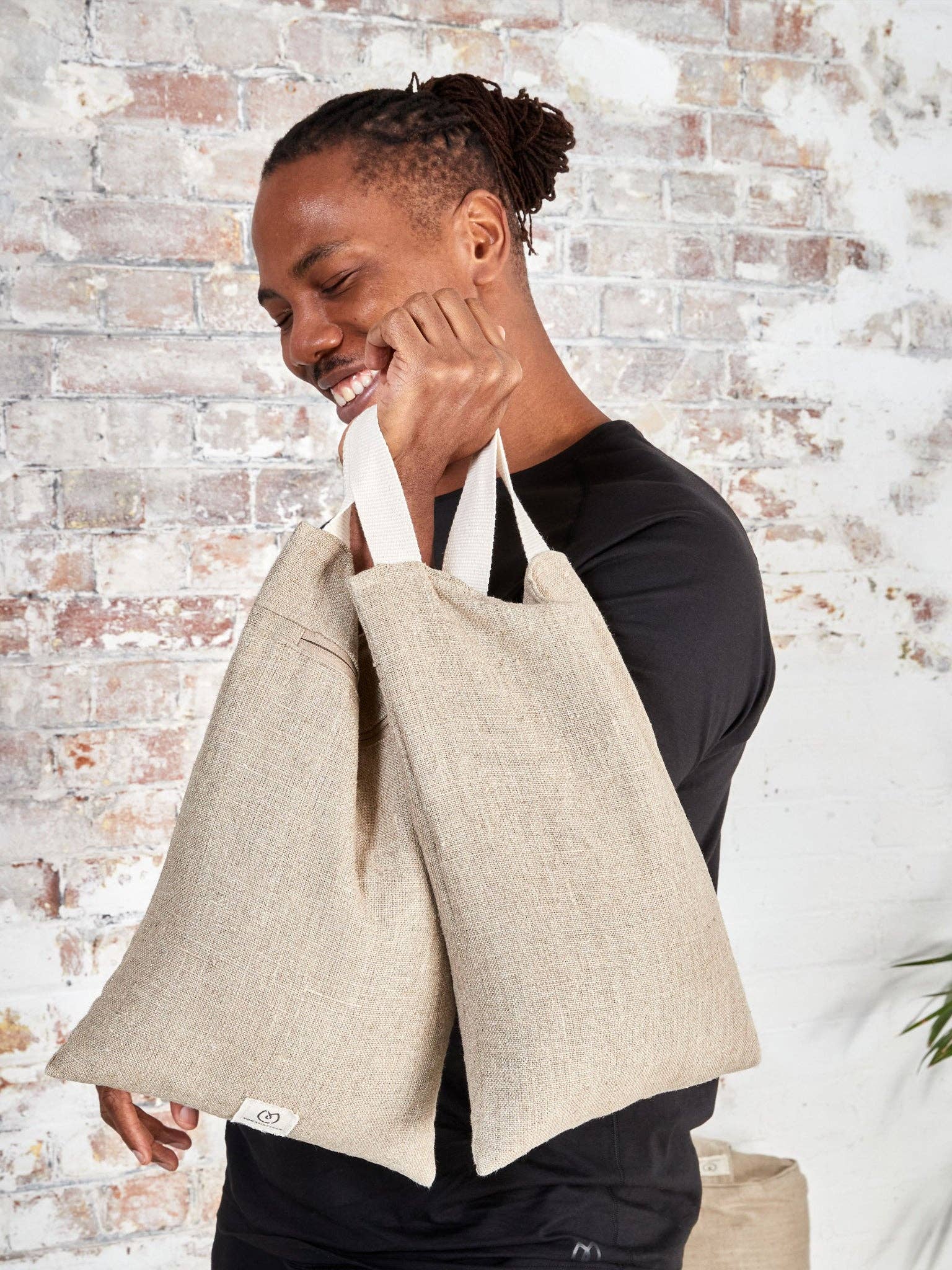 Yogamatters - Wholesale Yoga Mat - Yogamatters Hemp Sandbag - Filled4