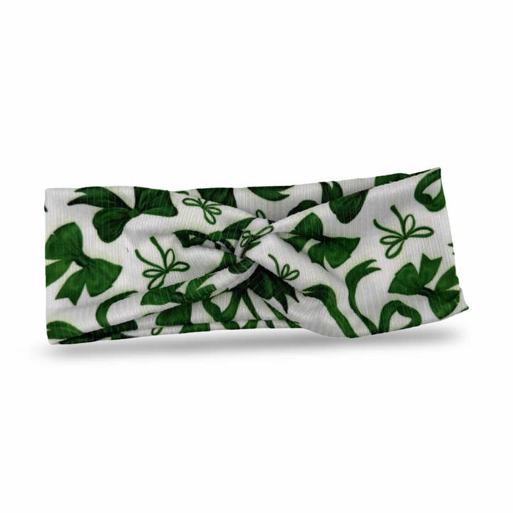 Diadema anudada con pequeños lazos de la suerte para venta al por mayor de The Happy Headband Co