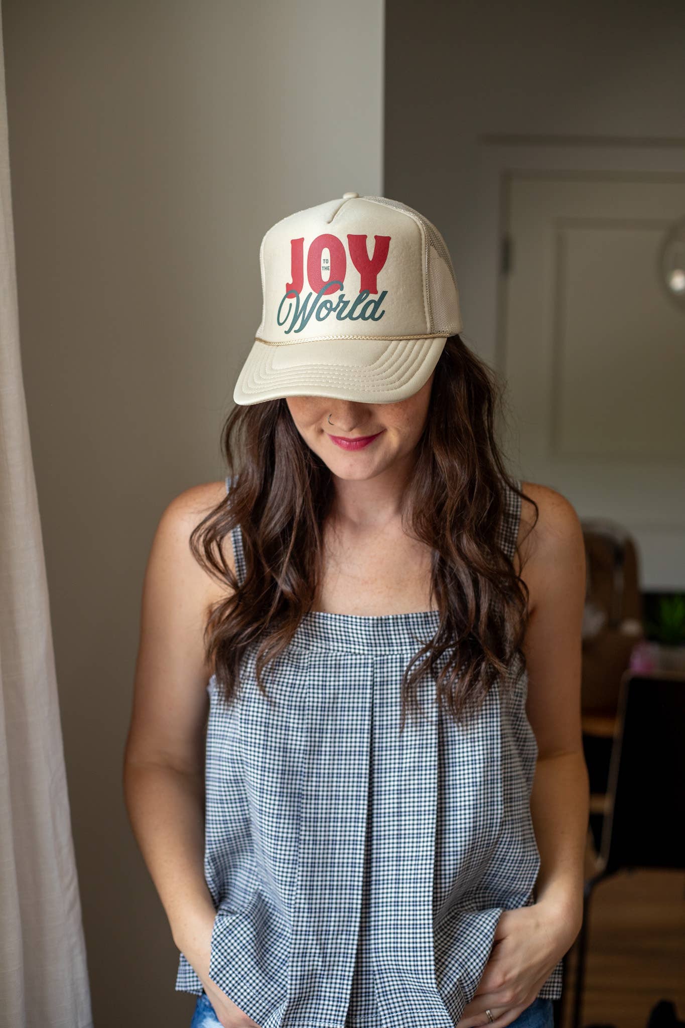 Hartland Goods – wholesale Trucker hat – Women’s – Joy to the World Trucker Hat2