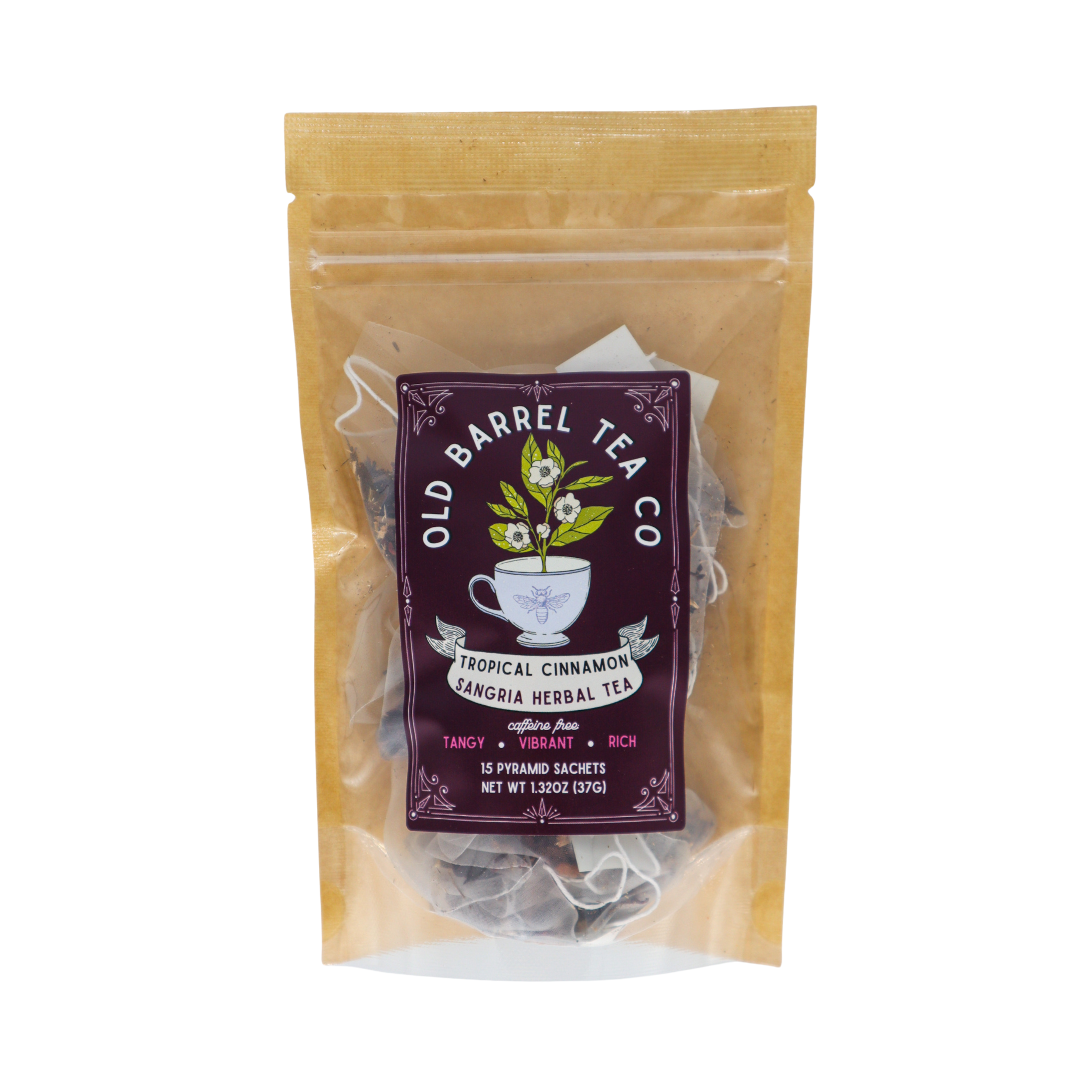 Old Barrel Tea Co - Wholesale Loose Tea - Tropical Cinnamon Sangria1