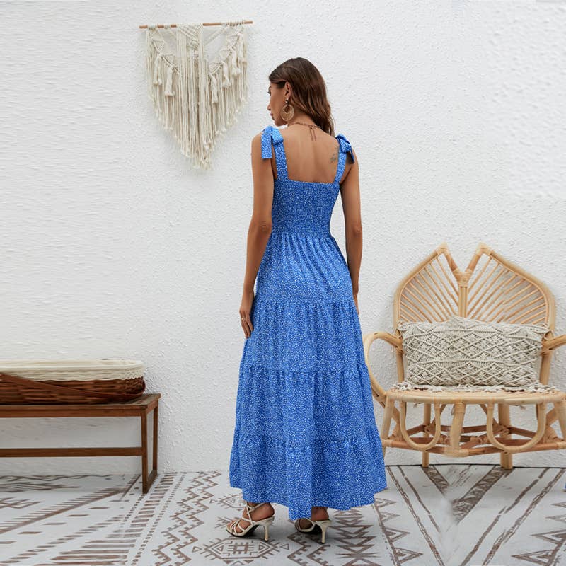 Lily Clothing - Wholesale Dress - Women's - LACE-UP STRAPLESS HALTER DRESS15
