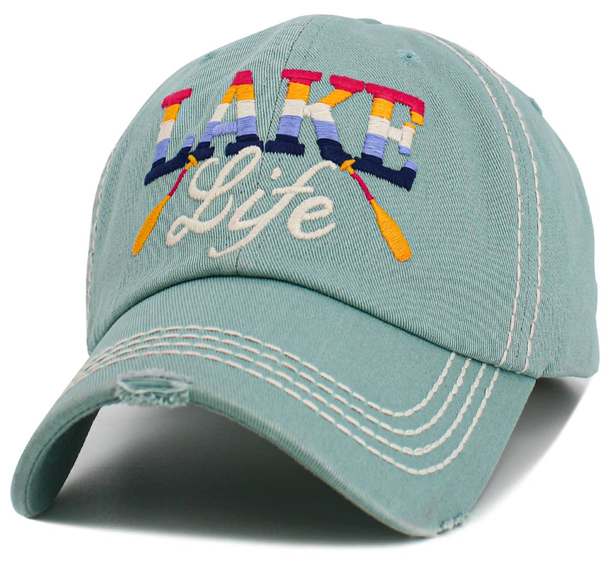 KBETHOS – Boné de beisebol - Unissexo por atacado – Boné Esferográfica Vintage Lake Life5