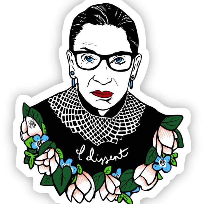 Big Moods - Wholesale Sticker - Ruth Bader Ginsburg Sticker