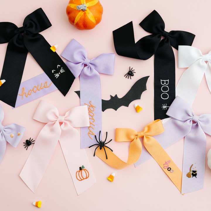Winn and William - Wholesale Hair Bow - Kids - Pumpkin Bow3