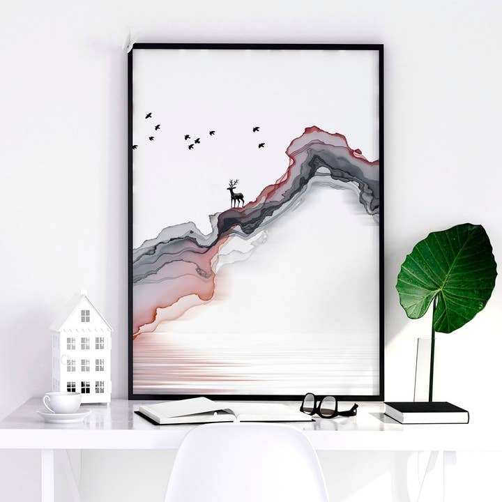 Wall Art Zen inspired | set of 3 wall art prints for wholesale by About Wall Art