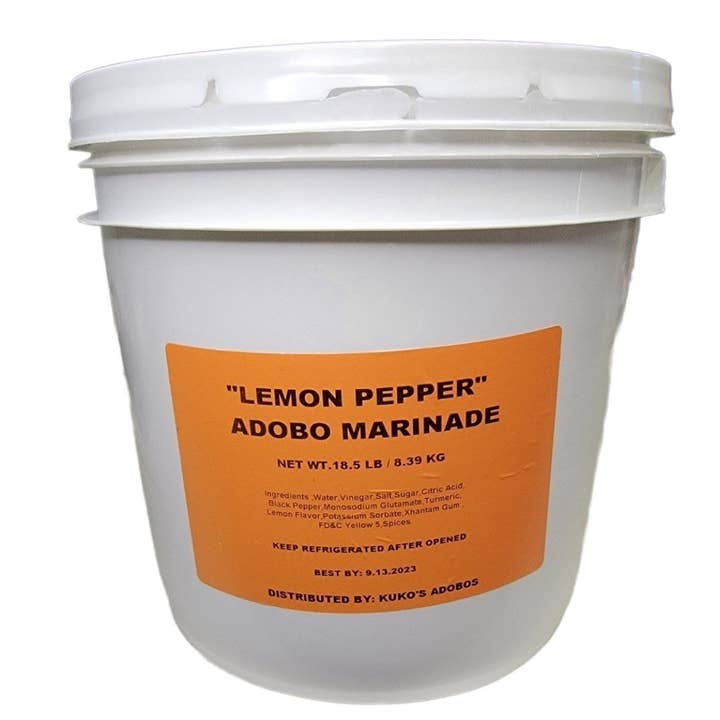 Kuko's adobos marinade sauce and seasoning - Vendita all'ingrosso Salamoie - Salsa da cucina marinata al limone e pepe Adobo per uso commerciale1