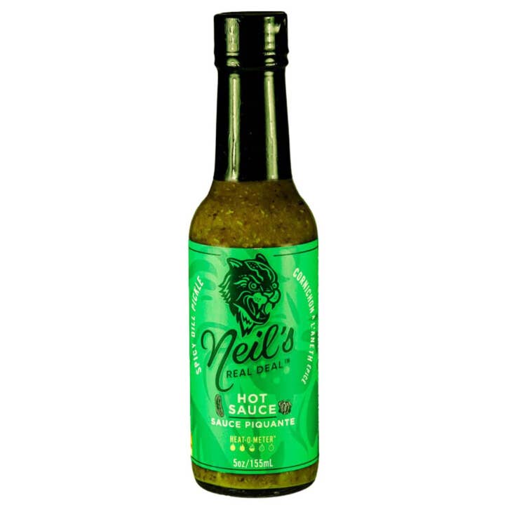 Neil's Real Deal Spicy Dill Pickle Hot Sauce for wholesale by Neil’s Real Deal