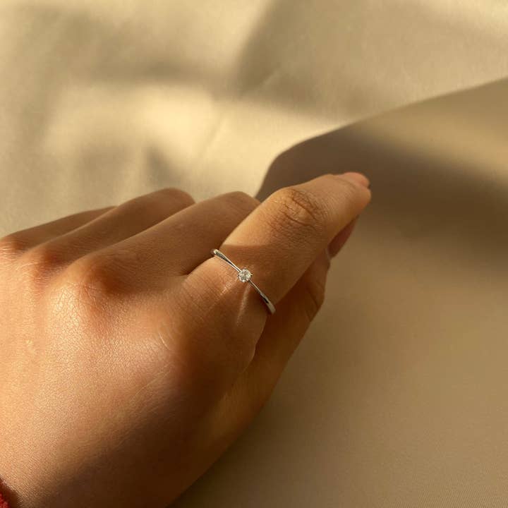 Aelra Joaillerie - Wholesale Single Stone/Solitaire Ring - PARIS - Diamond Ring5