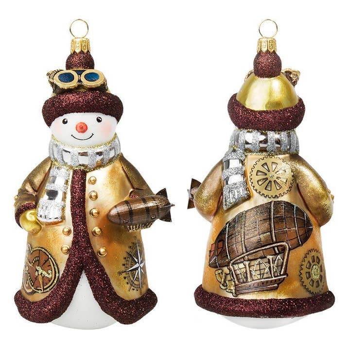 Steampunk Snowman for wholesale by Joy To The World Collectibles