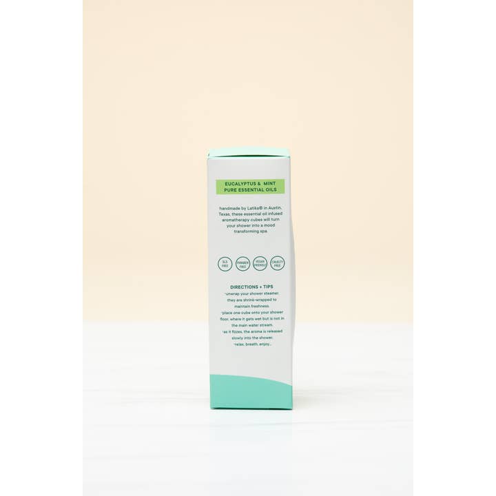 Latika Beauty - Wholesale Shower Steamer/Bomb - Shower Steamer 🟩 Eucalyptus & Mint - Breathe Release
