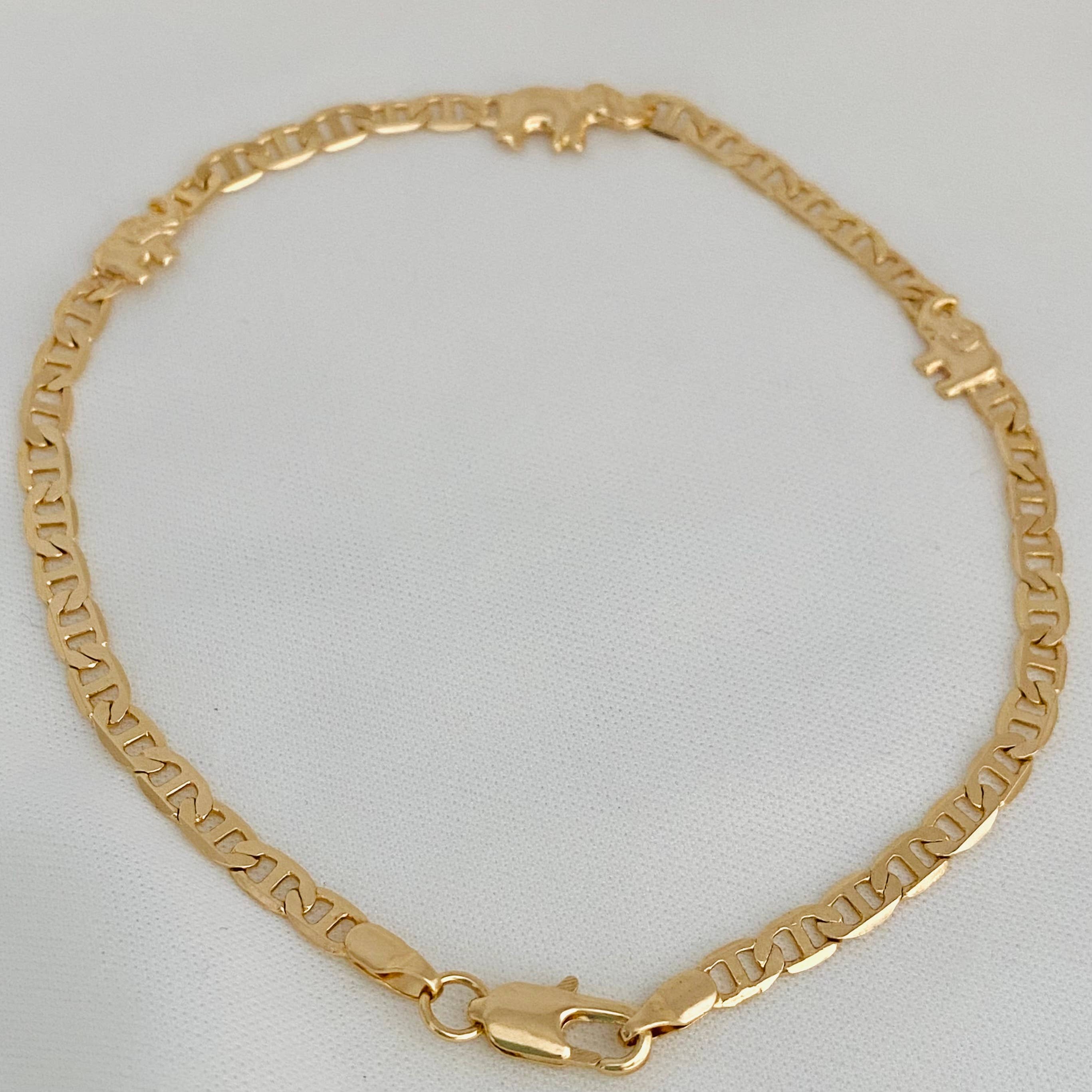 Housegoldjewelry - Wholesale Enkelbandje - Enkelbandje met olifant, enkelbandje met kralen, enkelbandje met puf link,2