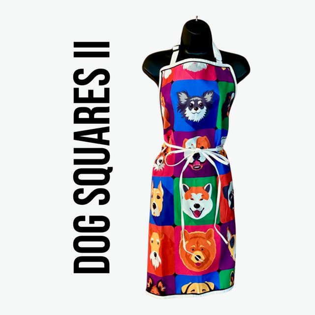 DOGS ll APRON EXCLUSIVE for wholesale by Maida Designs