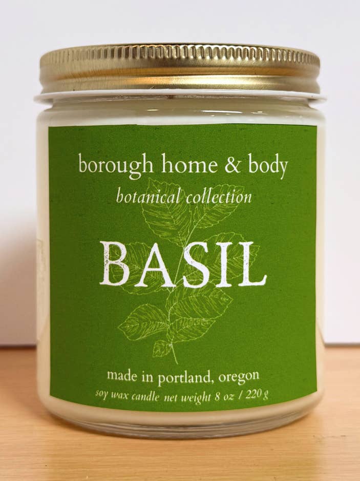 Basilikumduftlys for engroshandel hos Borough Home