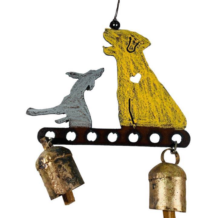 Whimsies - Venta al por mayor Campanas de viento - Campanilla de viento para perros amante de las mascotas regalo para perros Adorno de perros Compra impulsiva