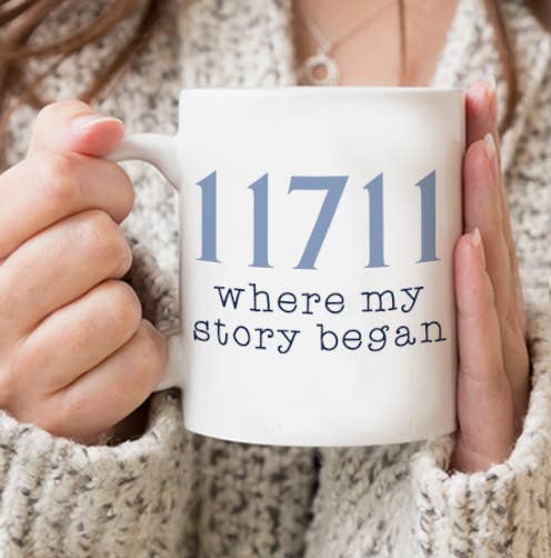 Liane Fried Studio - Wholesale Coffee Mug - CUSTOM Zip Code Mugs: Design your own (Choice of Designs)8