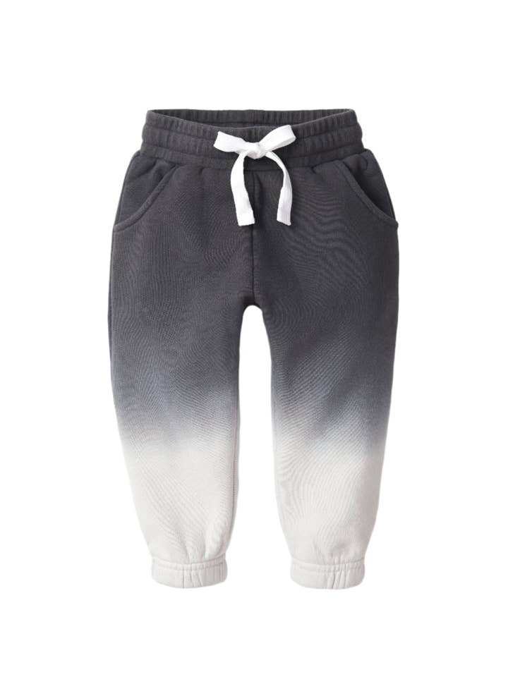 Little Bipsy - Wholesale Athletic Sweatpants/Joggers - Kids - Ombre Elevated Sweatpant - Black