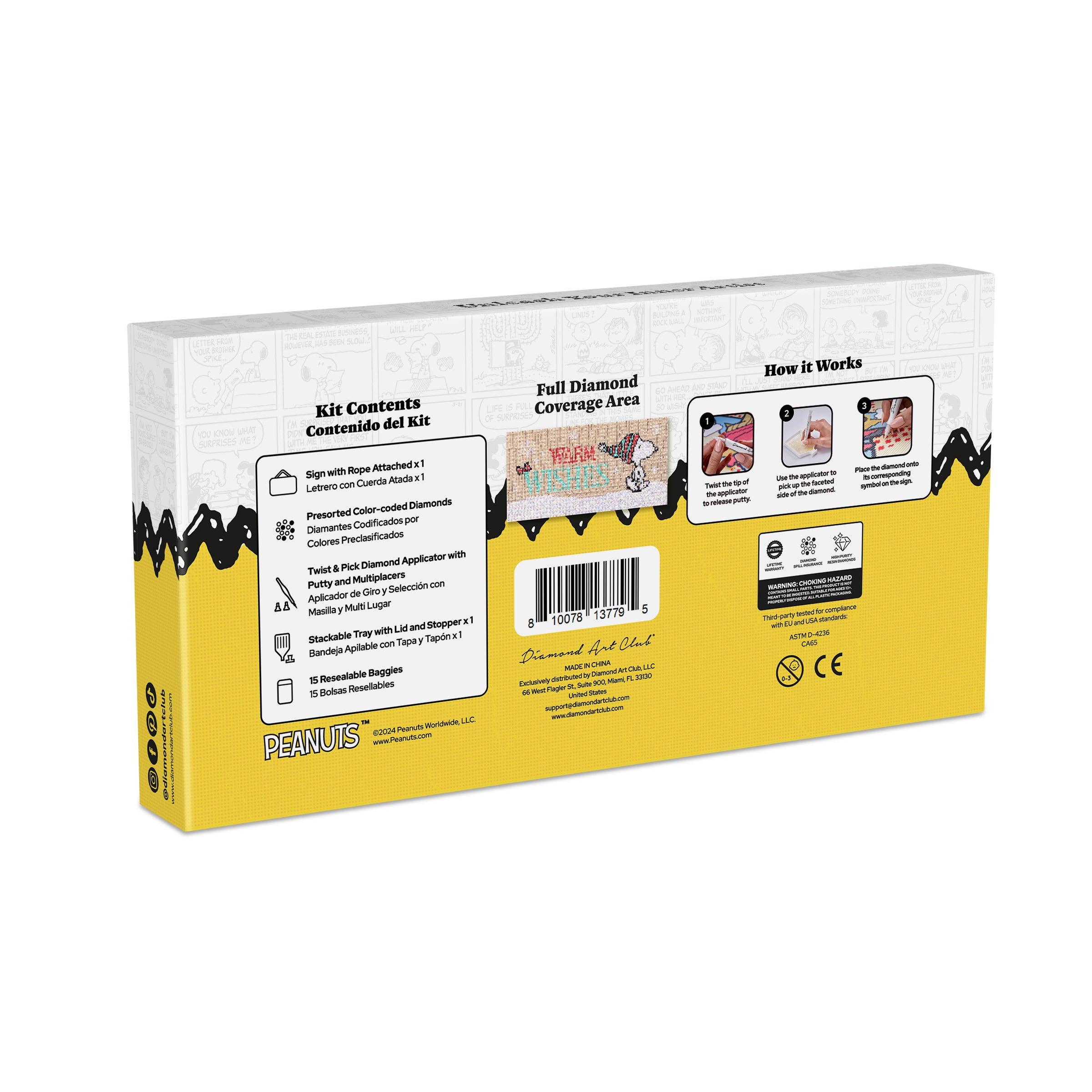 Diamond Art Club - Wholesale Sign - Hanging Sign - Warm Wishes6