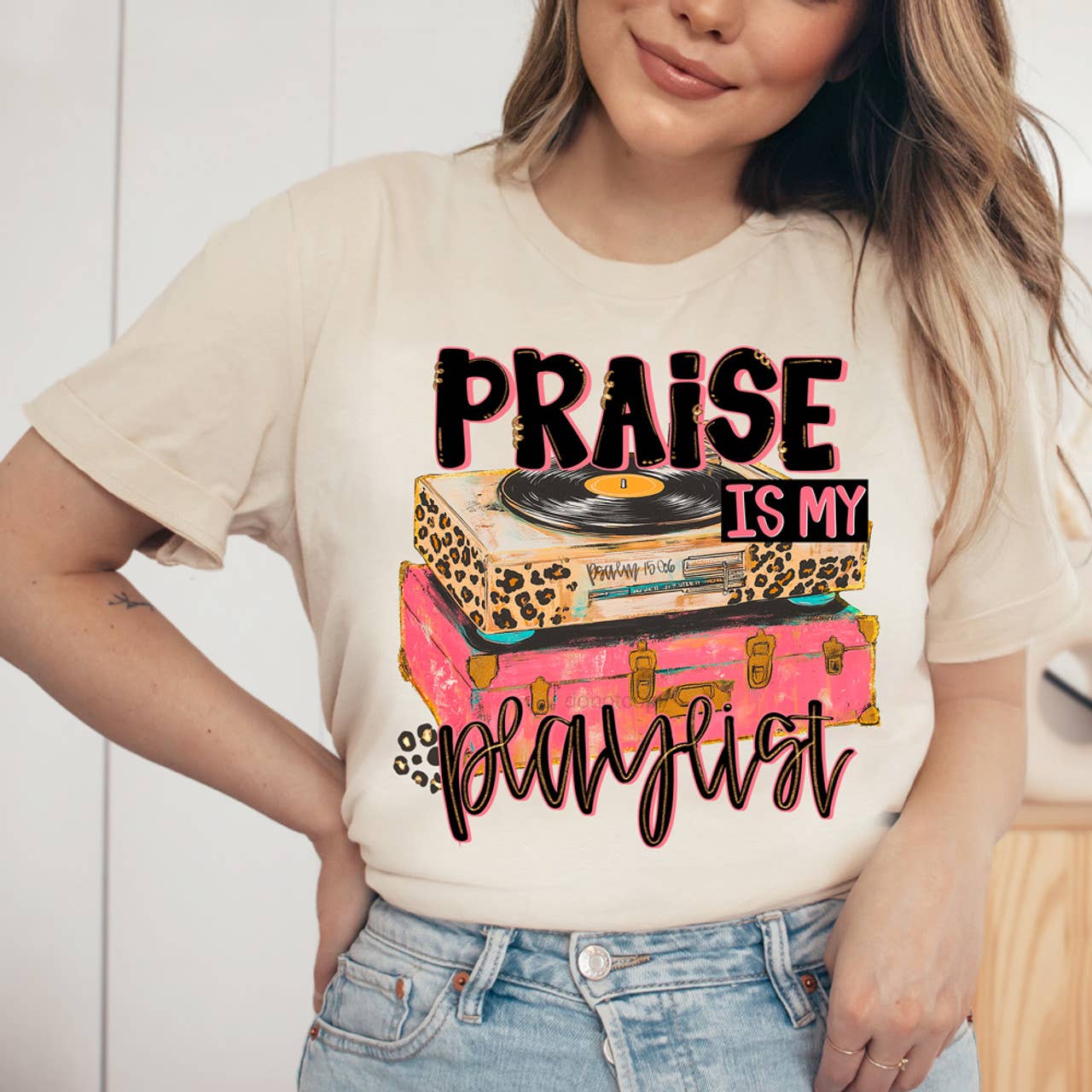 Trendy Transfers - Wholesale Sublimation Transfer - Praise Is My Playlist DTF Heat Transfer0