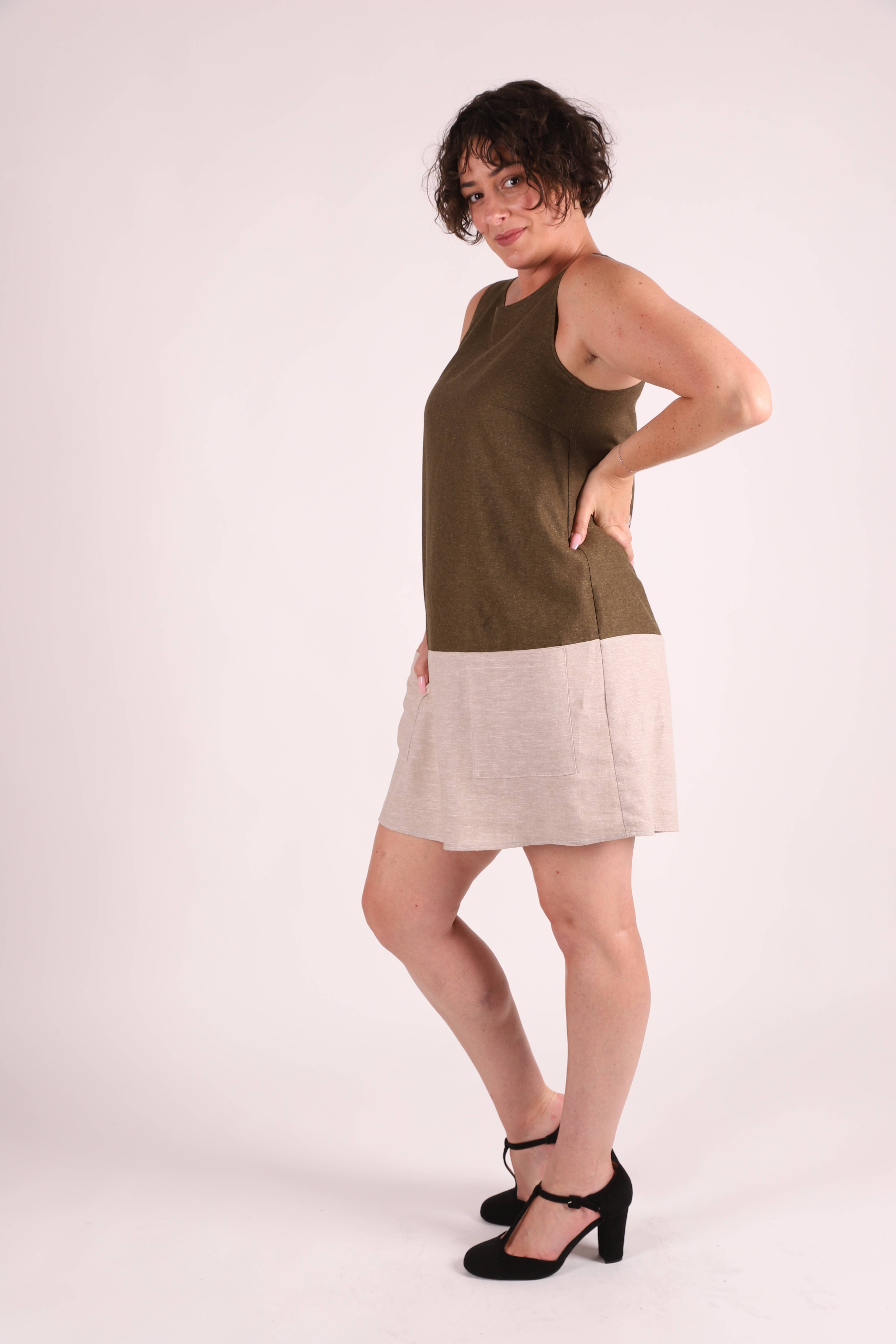 Rove and Roam - Wholesale Dress - Women's - Shirley Linen Dress1