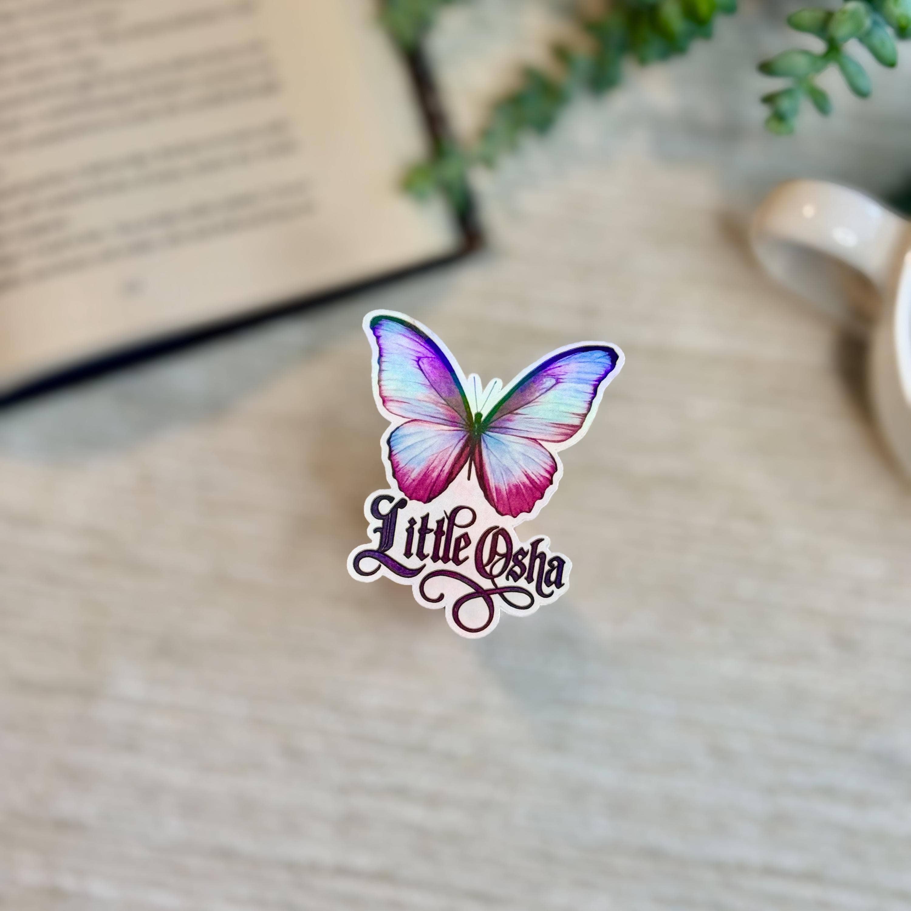 The Wayward Finch – Engroshandel Klistermærke – Lille Osha Sommerfugl Kvikksølv Vandtæt Klistermærke0