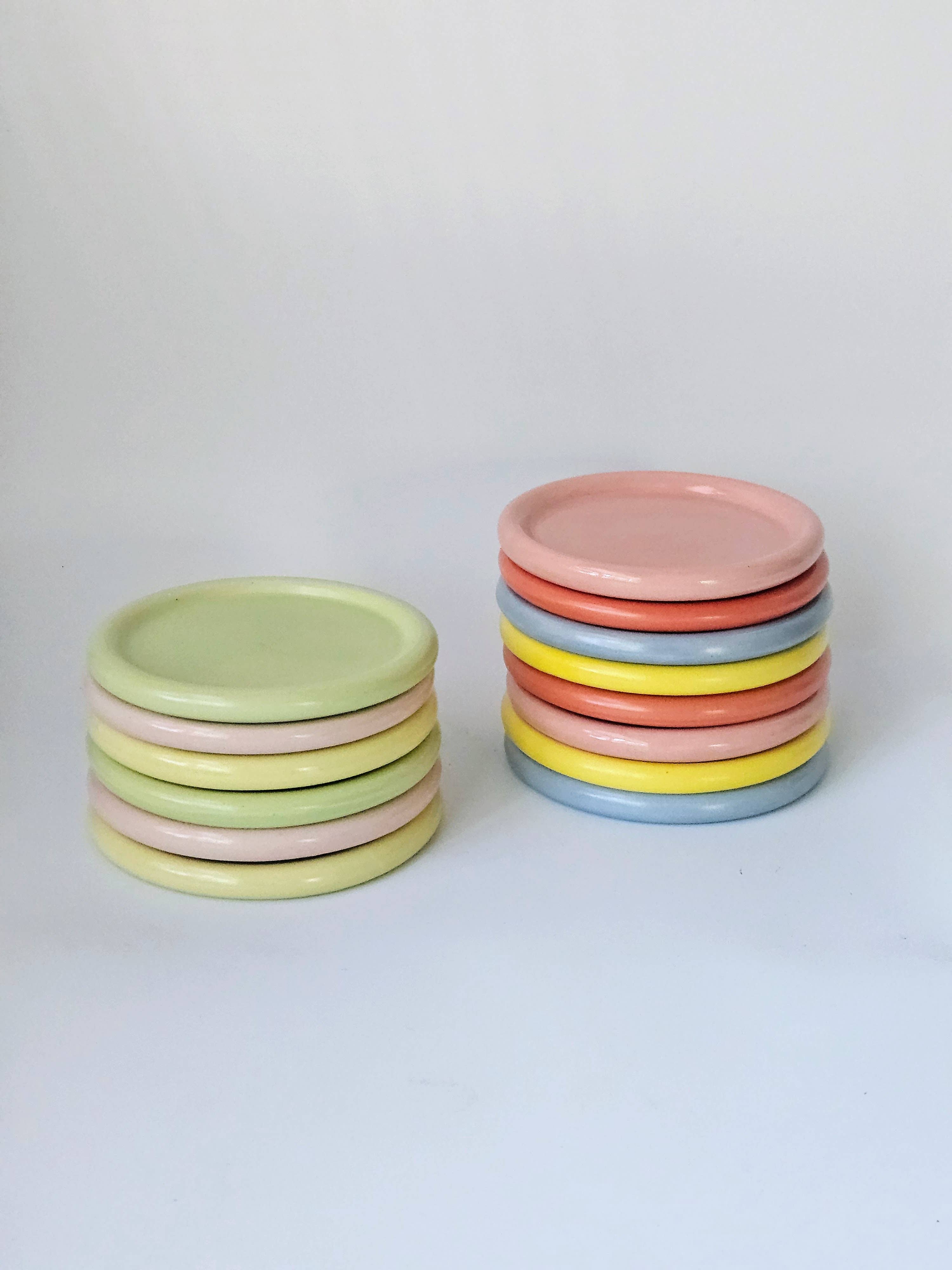 Bad Dogs Studio - Wholesale Dinner Plate - Chunky Plate (Large) • Handmade Ceramic Rounded Bubble Tray5