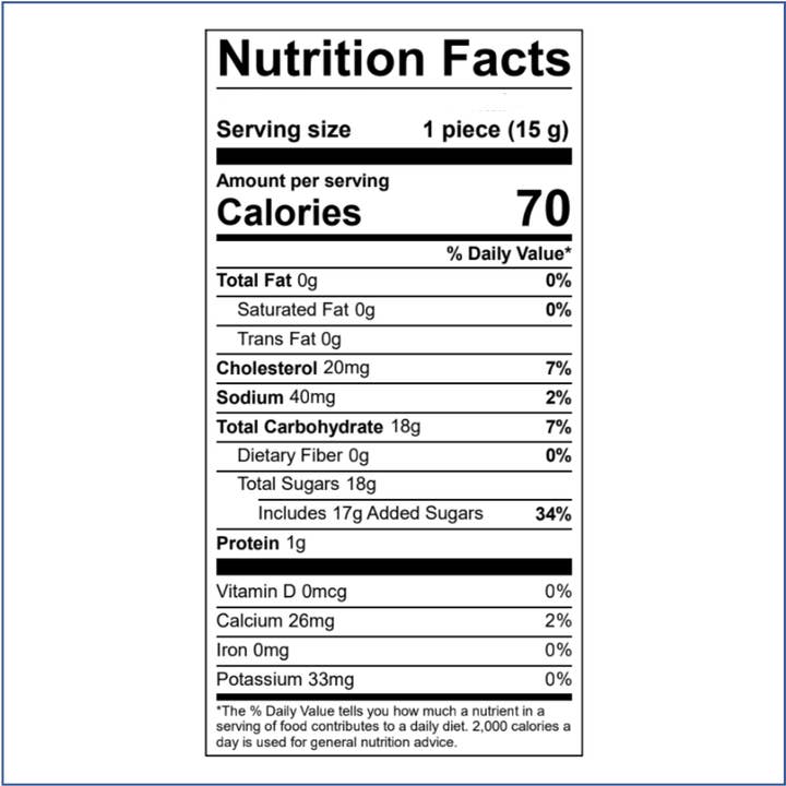 Dr. Monkey's Ridiculously Good Caramels - Wholesale Caramel - Original1