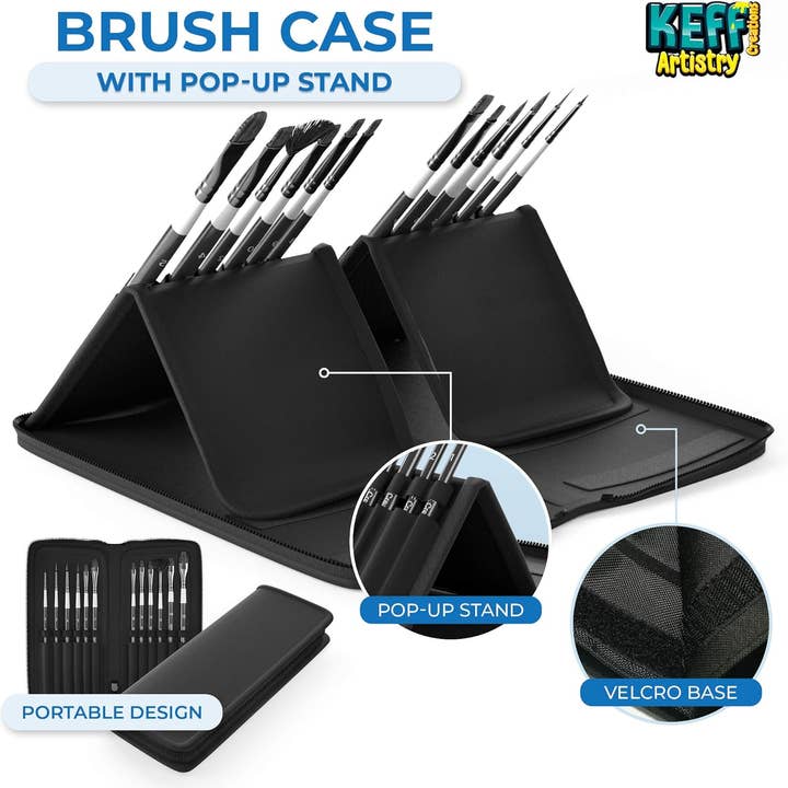 Keff Creations - Wholesale Paint Set - Creations Acrylic Paint Brush Set, Great Paint Supplies Set4