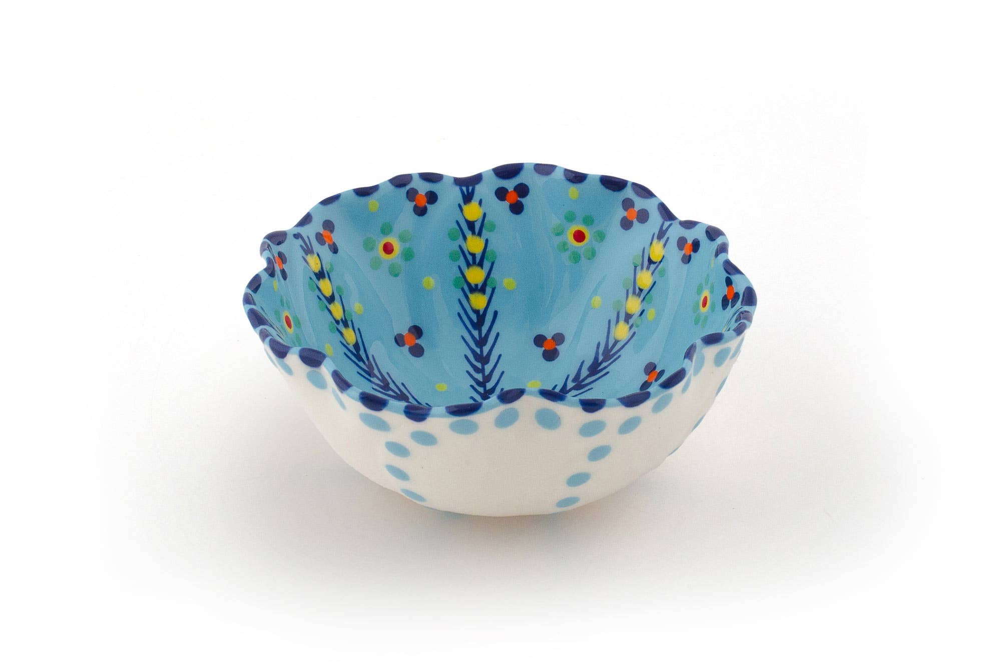 Thumbprint Artifacts - Wholesale Ramekin - Ceramic Poppy Ramekin2