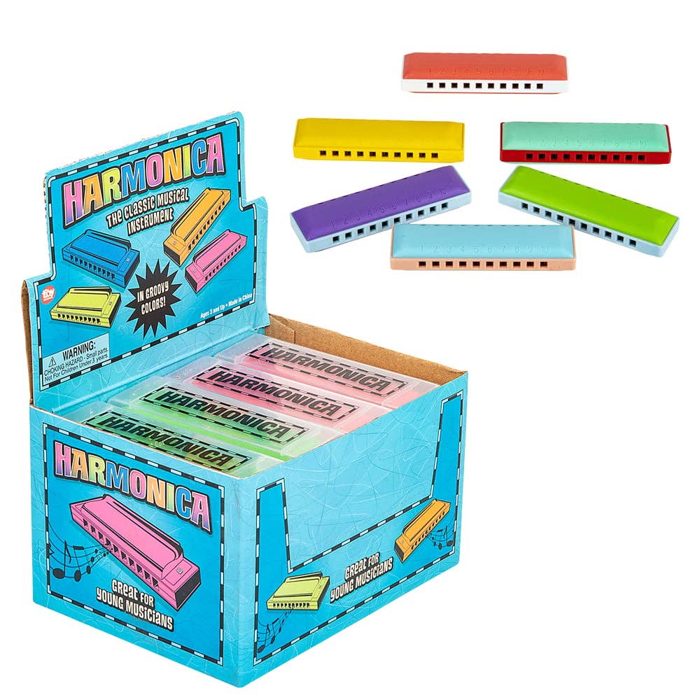 La Luna Bella - Toys - Wholesale Classic Toy - Kids - 4" HARMONICA LLB kids toys0