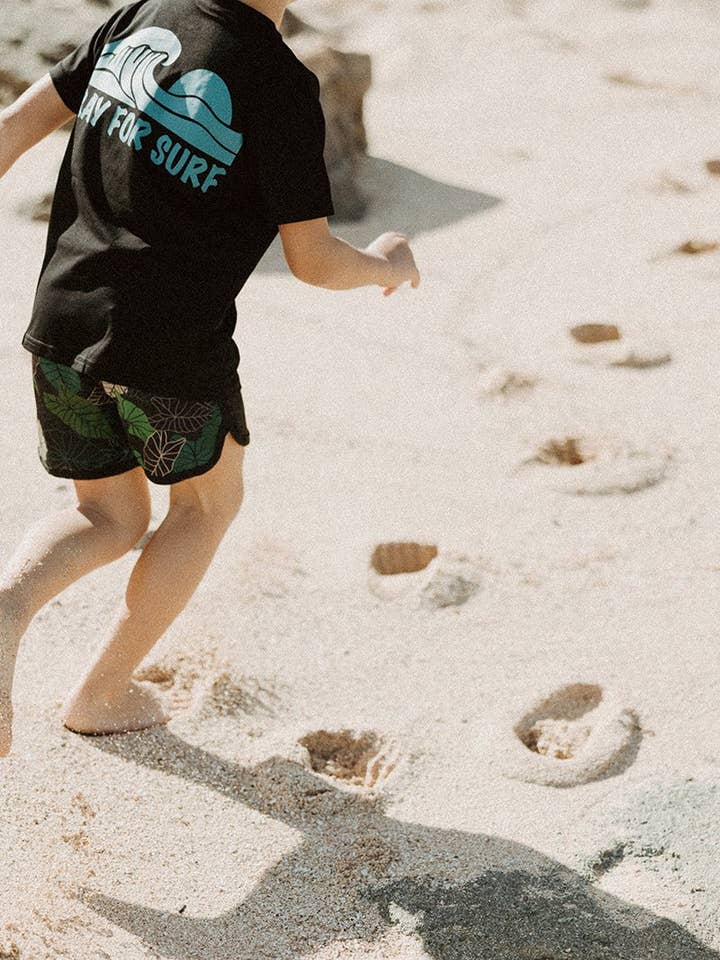REIGN + Skye - Wholesale Screen Printed T-Shirt - Kids - Pray For Surf Tee2