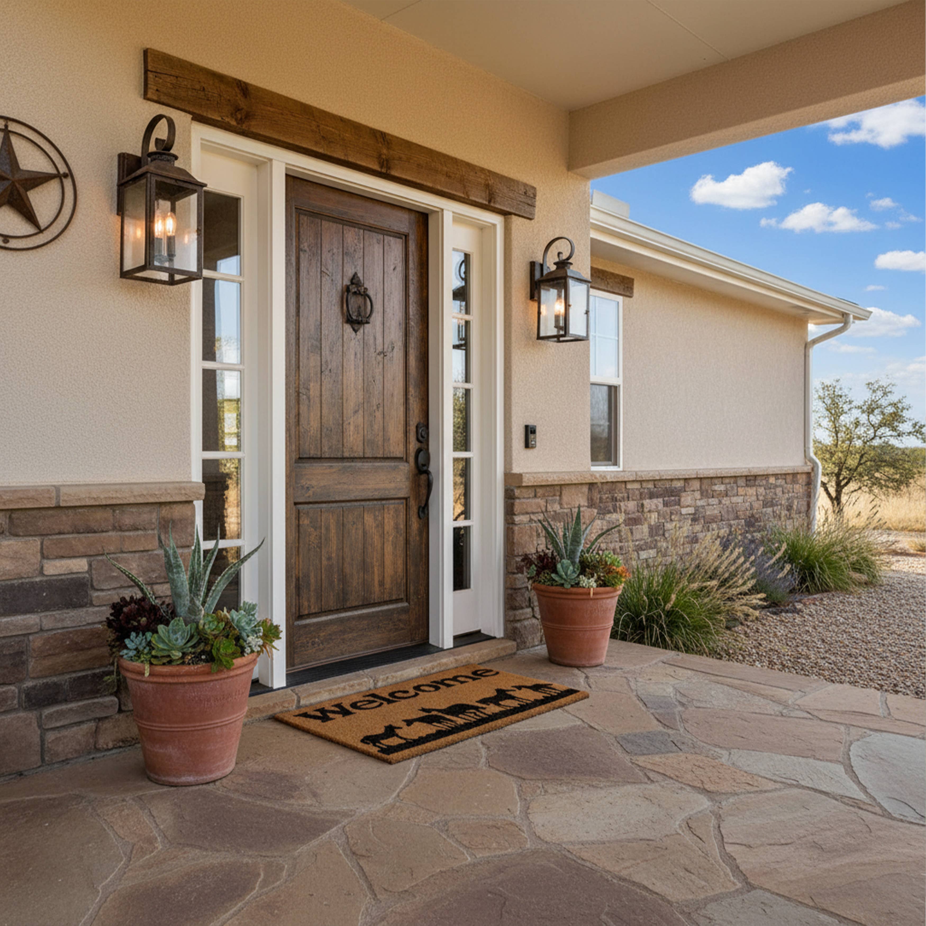 Calloway Mills - Wholesale Door Mat - Horses Welcome Western Doormat2