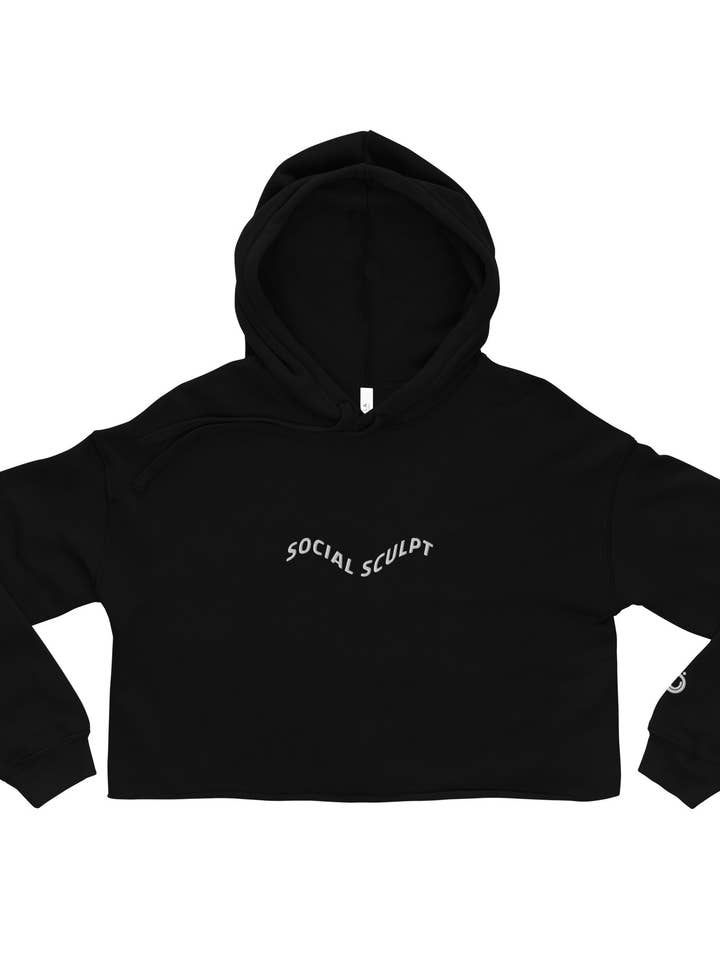 Sweat à capuche pour petite amie pour la vente par Social Sculpt